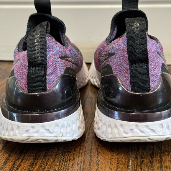 Nike Womens Epic Phantom React Flyknit Running Shoes Purple Marled 5.5 - Picture 6 of 6
